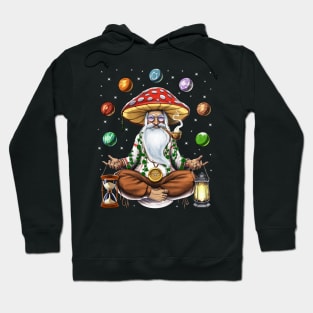 Hippie Mushroom Meditation Hoodie